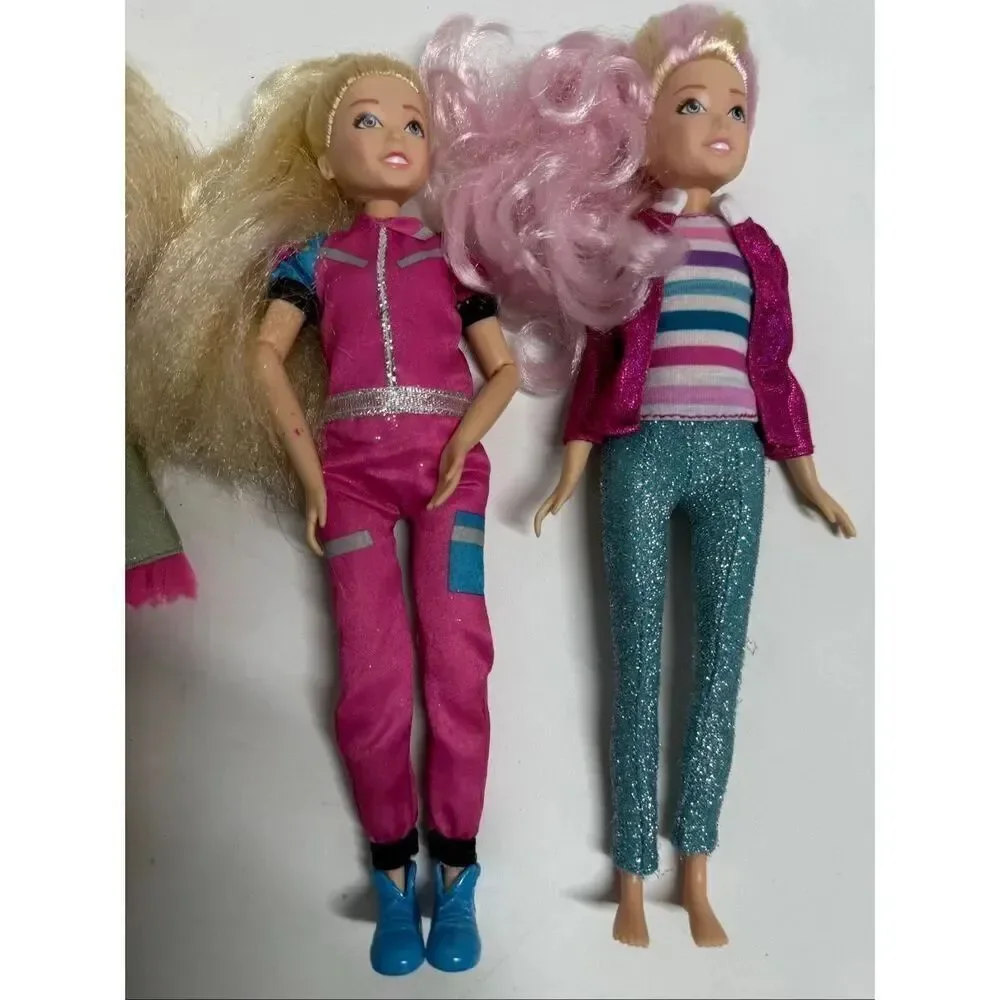 NICKELODEON Just play Set of 4 JoJo Siwa Singing Dolls See Description